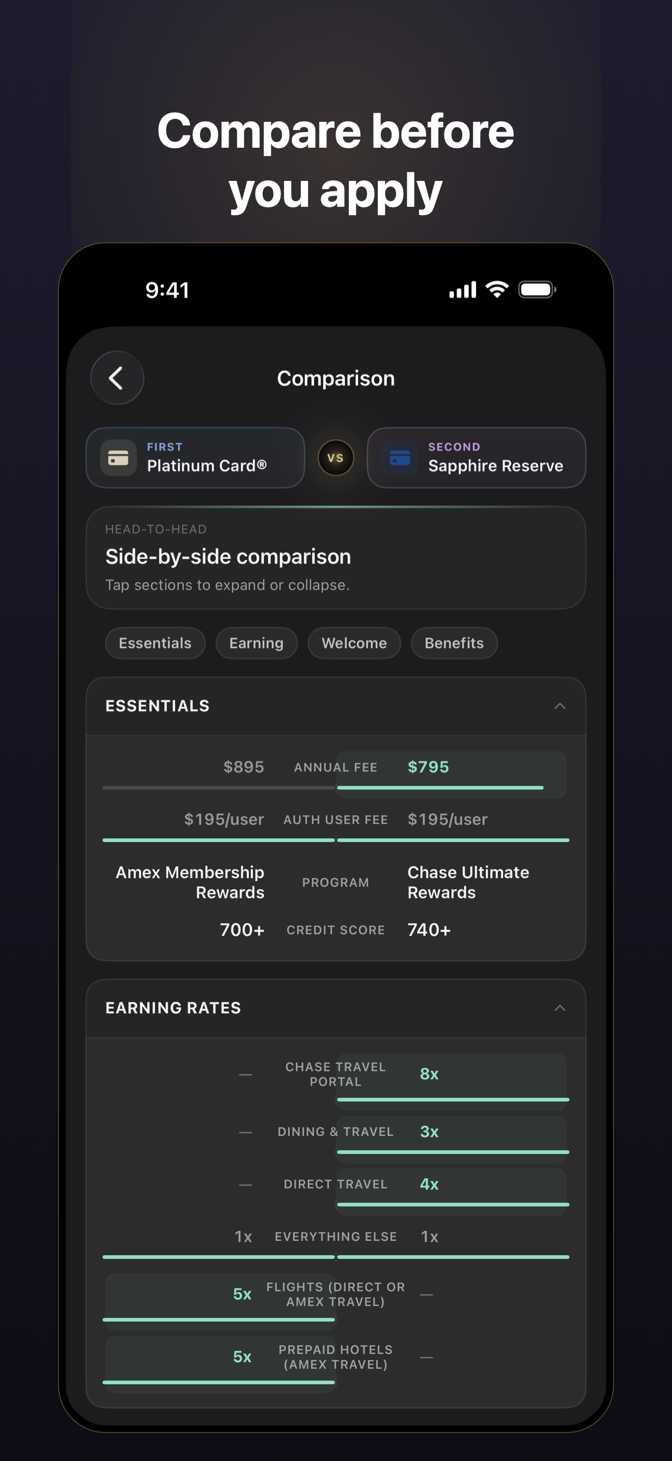 CardROI: Credit Card Tracker screenshot 5