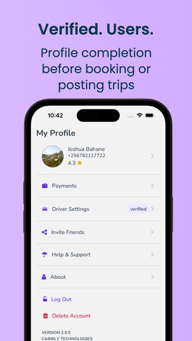 App screenshot