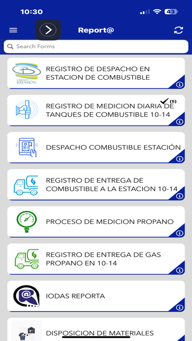 Report@ iPhone screenshot 7 - Business app