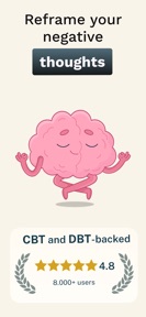 Rewire: CBT & DBT for emotions screenshot