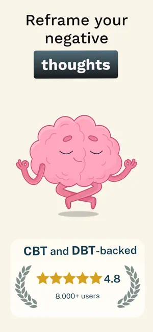 Rewire: CBT & DBT for emotions screenshot 1