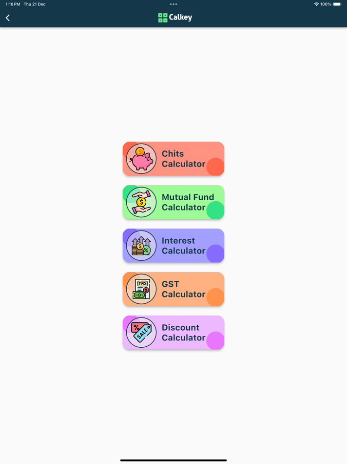 #4. Calkey - Financial Calculators (iOS) 由: Ingwalabs