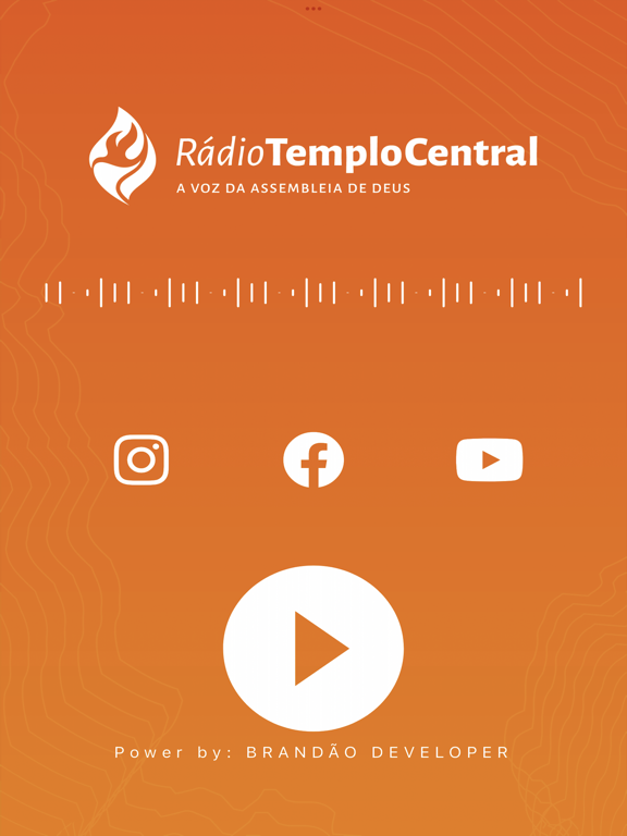 Rádio Templo Central app screenshot 2