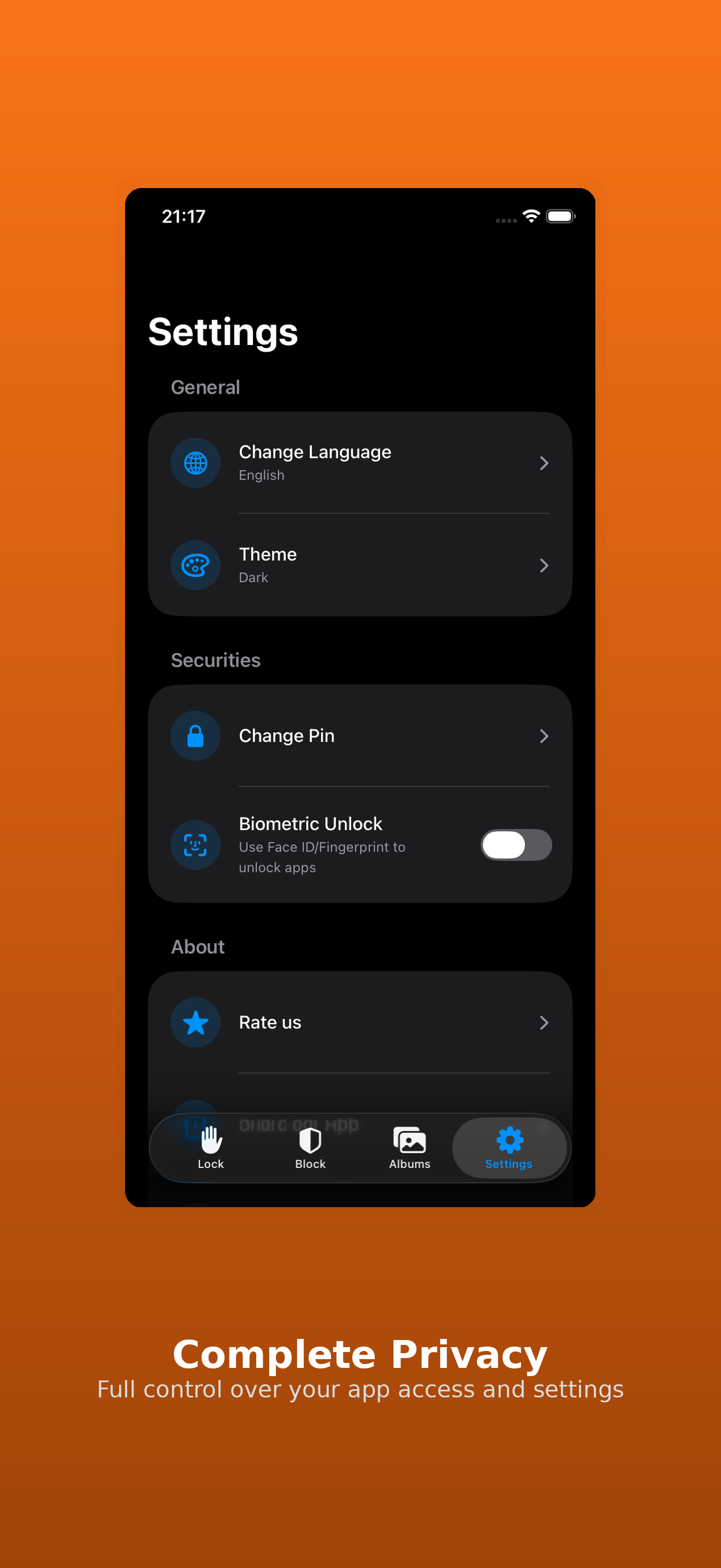AppLock - Privacy & Security screenshot 5