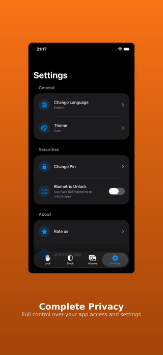 AppLock - Privacy & Security Screenshot 5 of 5