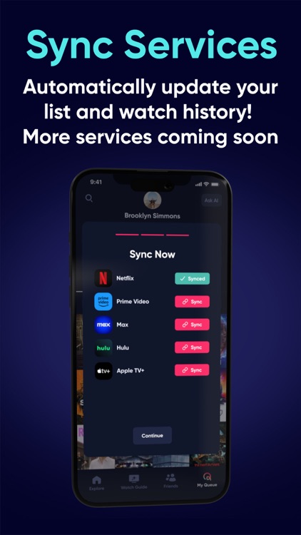 Queue - Find Movies & Shows