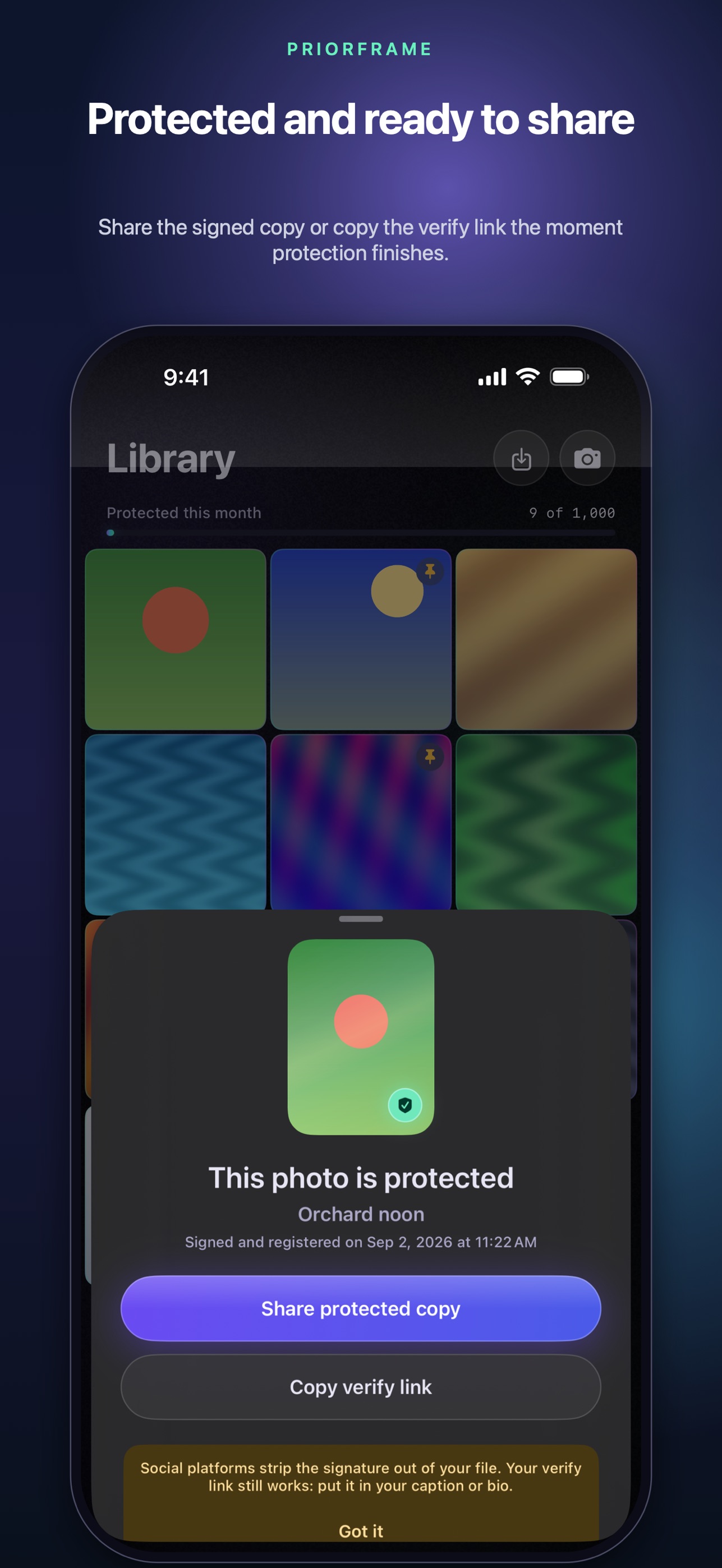Screenshot 9 of Priorframe