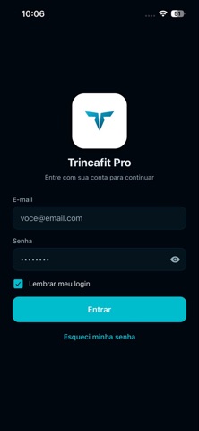 Trincafit Pro iPhone screenshot