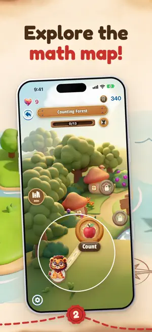 99 Math Animals: Numbers Kids screenshot 2