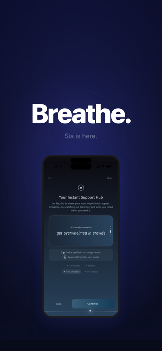 Sia - Sensitive Insight App Screenshot 6 of 7