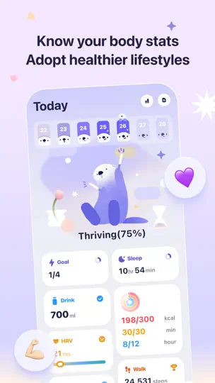 OtterLife: AI Health Tracker iPhone-skjermbilde 2