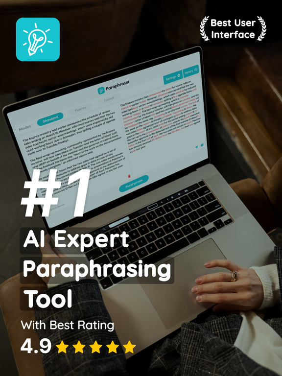 Paraphrasing Tool: AI Rewriterのおすすめ画像1