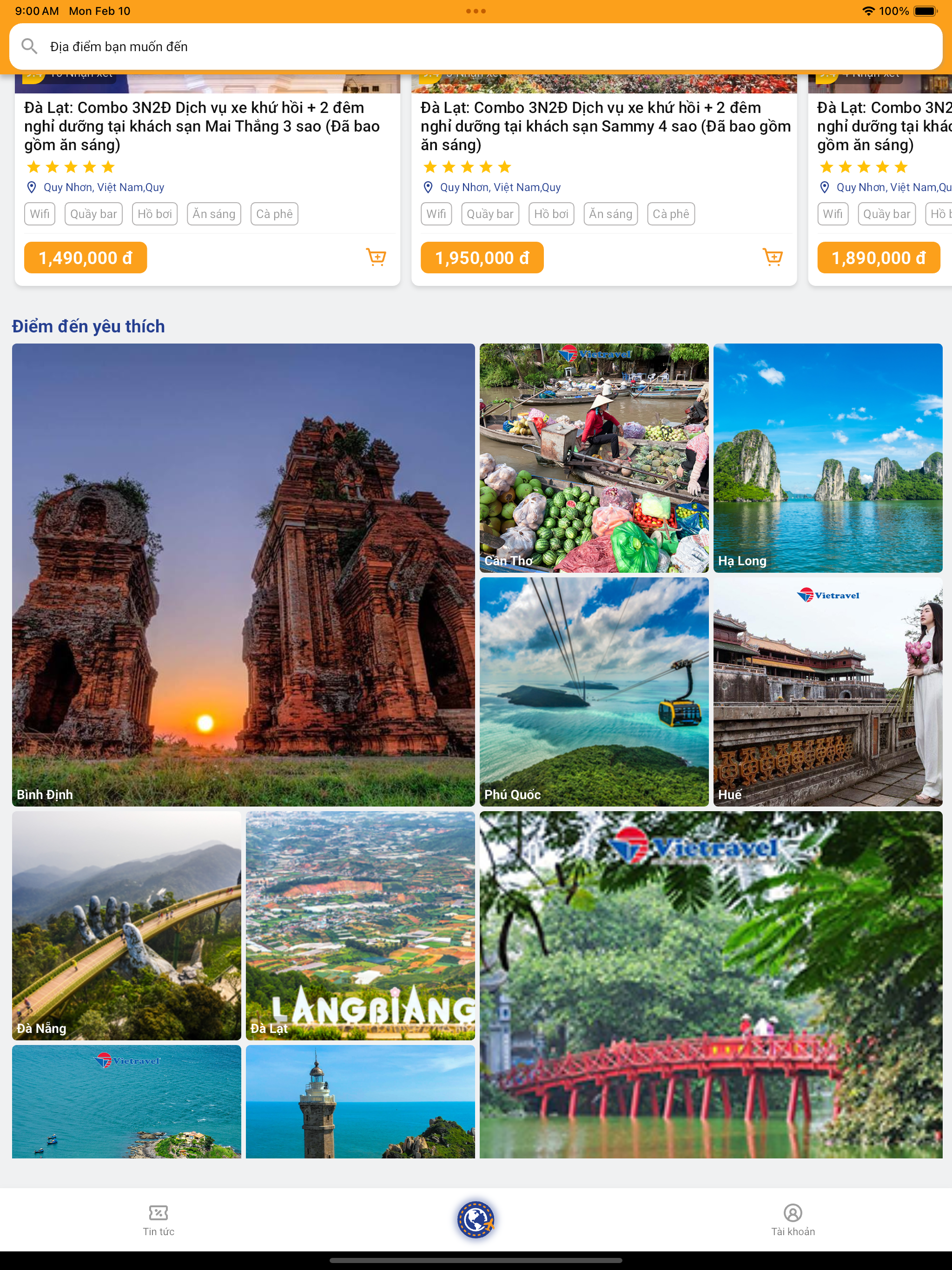 TripU - Vi vu không giới hạn