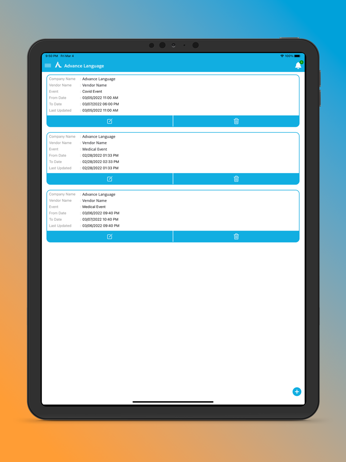 #4. Total Language - Vendor (iOS) 由: Total Language, LLC.