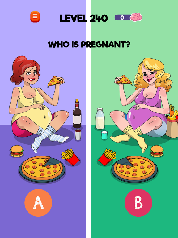 Riddle Test: Brain Teaser Game iPad screenshot 4 - Games app