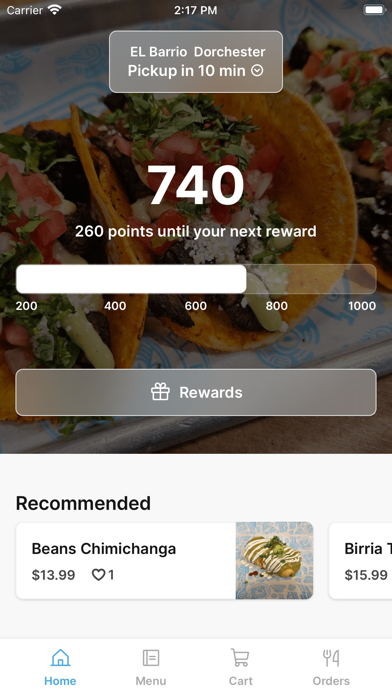 El Barrio Mexican Grill Screenshot