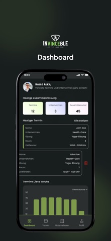 Invinceble Admin screenshot