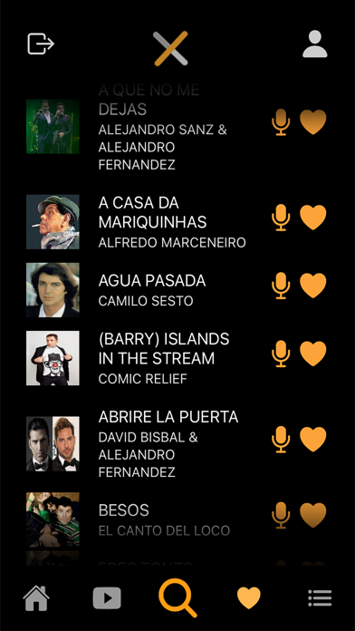 Listados KaraokeMedia ProX Screenshot