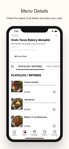 Orale Tacos Bakery screenshot