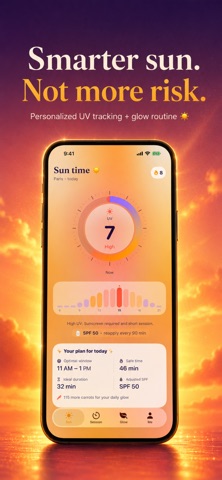 Suni — Tan & UV Tracker Screenshot 1 of 7