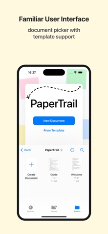 PaperTrail: TaskPaper Client screenshot