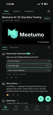 Meetumo screenshot