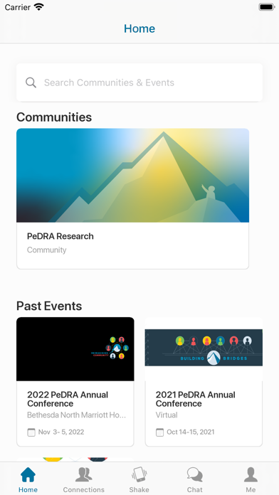 PeDRA Research Screenshot