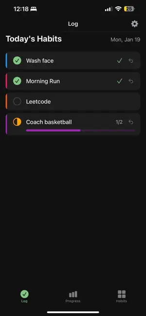 Open-Habit screenshot 2