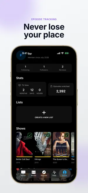 TVHub: Track Your TV Time screenshot 2