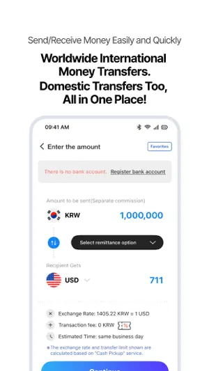 Hanpass - Overseas Remittance screenshot 3