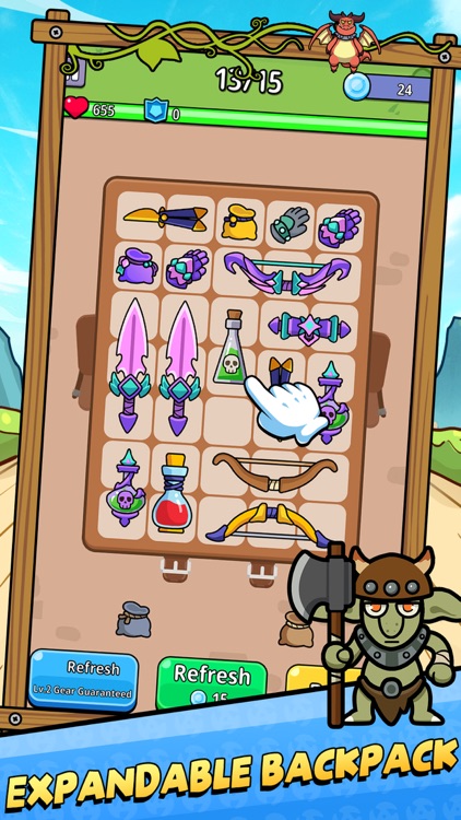 Rumble Bag: backpack battle