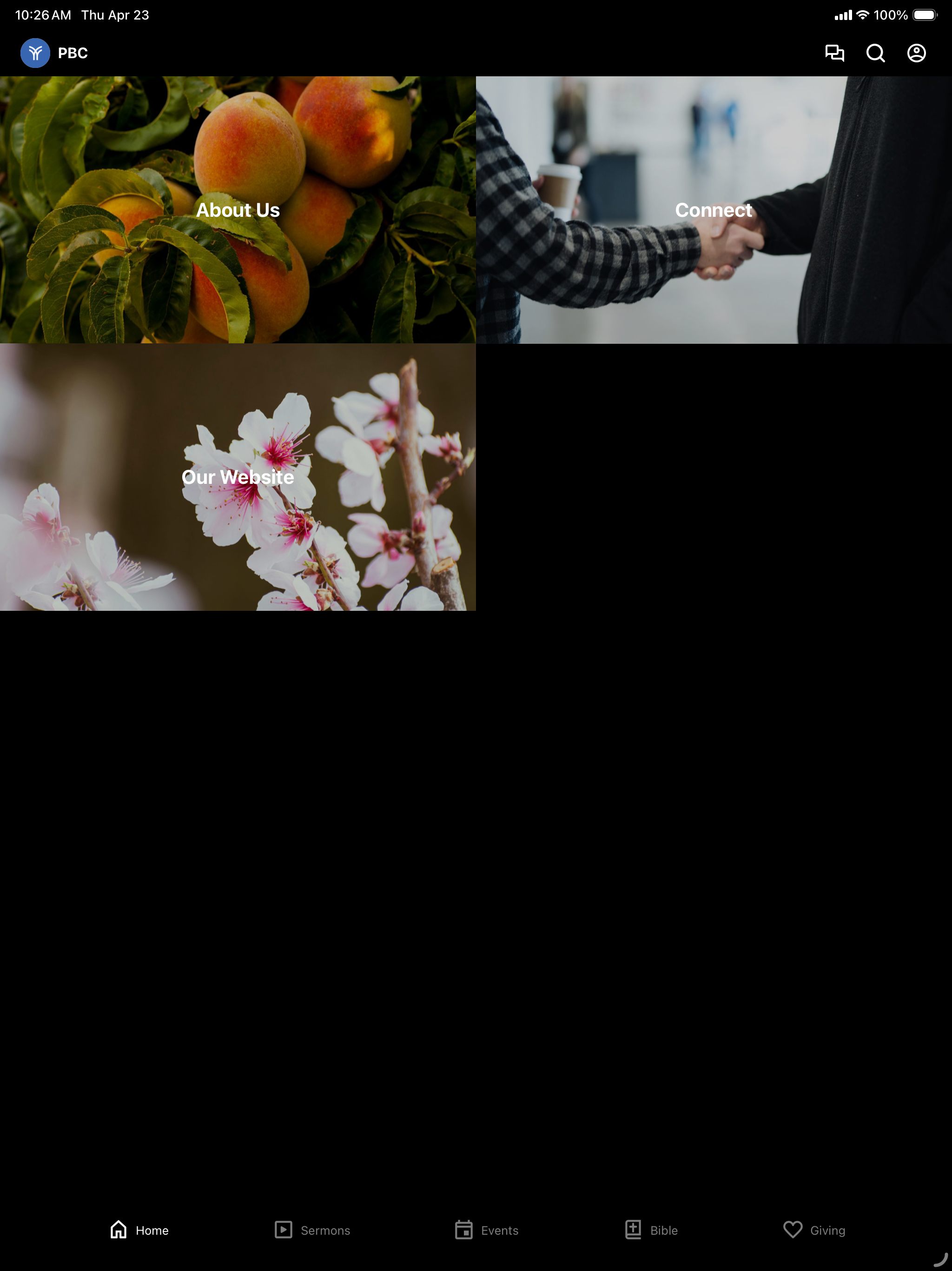 Parker Bible Church screenshot 4
