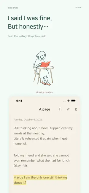 Yurit Diary screenshot 2