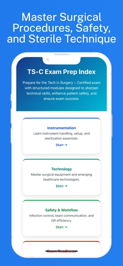 TSC Prep: Tech in Surgery screenshot 3