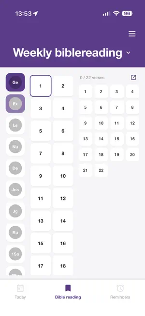 Bible.Reading.Tracker screenshot 2