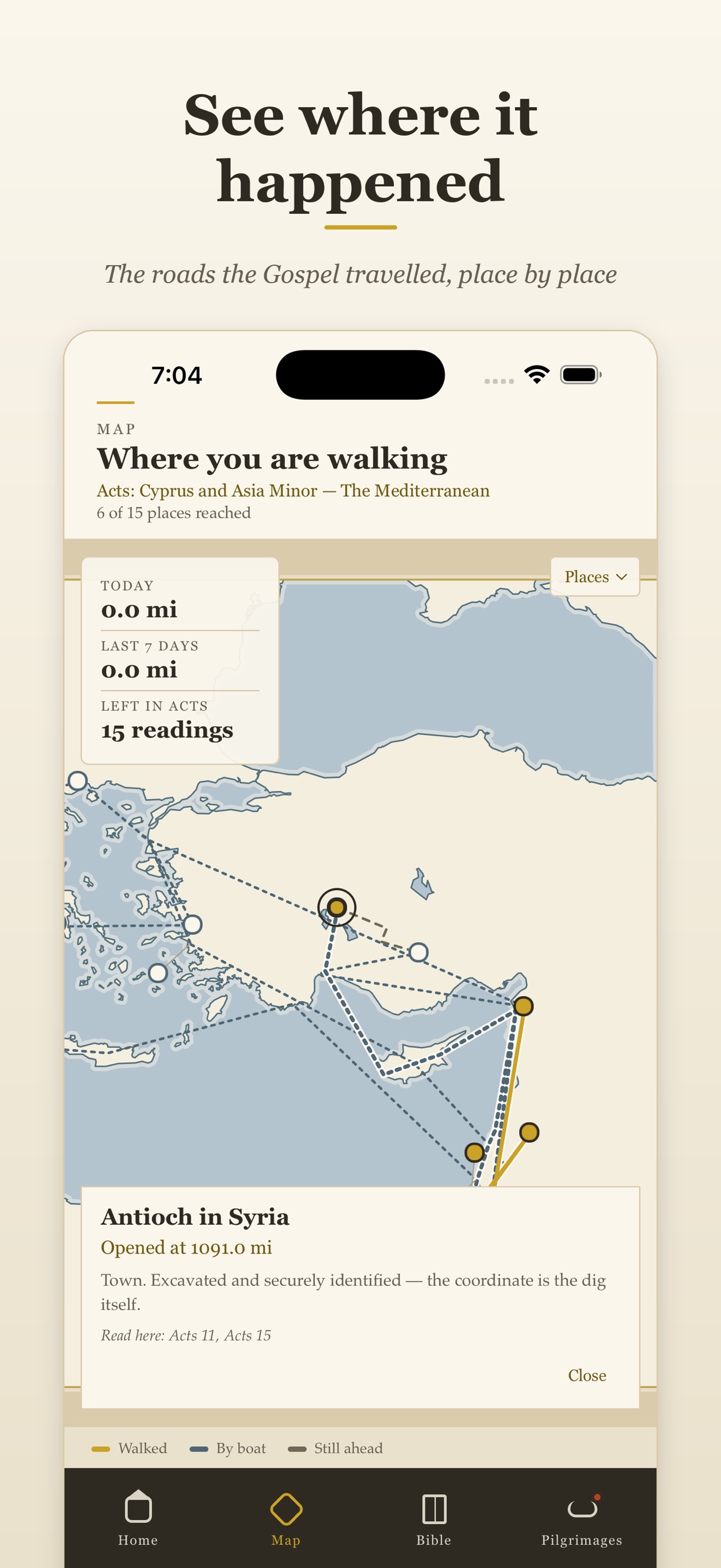 Screenshot 3 of HolyWalk: Walk with Jesus