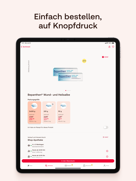 Shop Apotheke: E-Rezept & mehr App Store preview screenshot 12