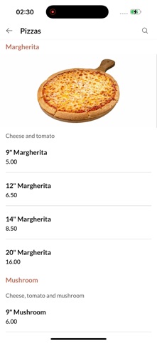 The Kebab House. iPhone screenshot