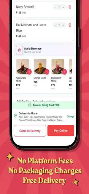 flick - Instant food delivery screenshot 3