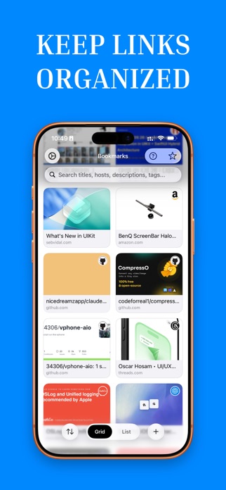 Bookmark App: SaveLinks Screenshot 2 of 5