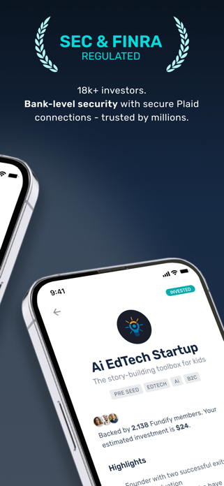 Fundify: Startup Investing Screenshot 2 of 10