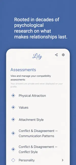 Lily:Dating screenshot 2