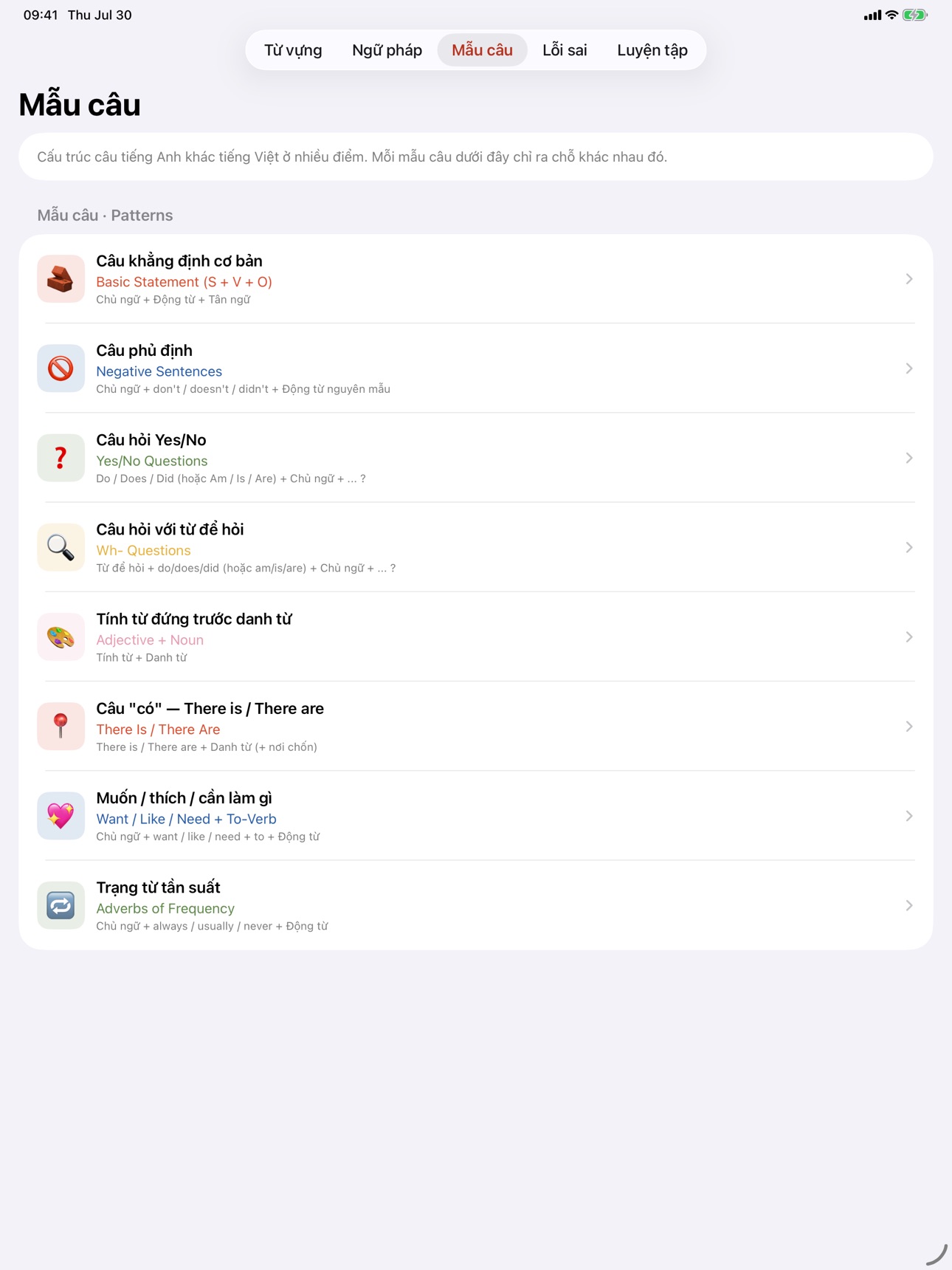 Screenshot 9 of VietFix English