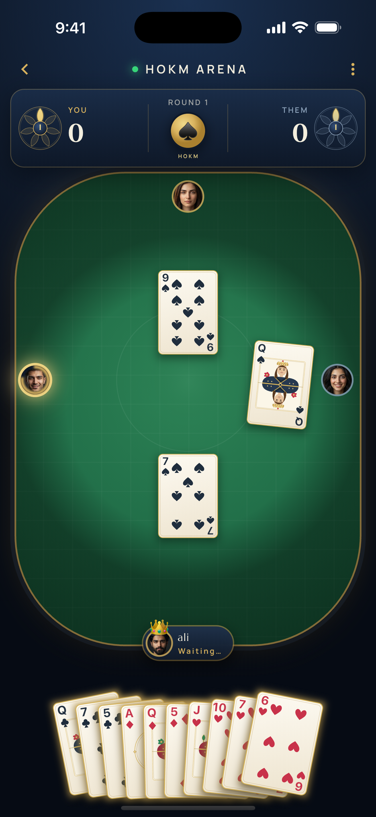 Varagh: Persian Hokm Online screenshot 3