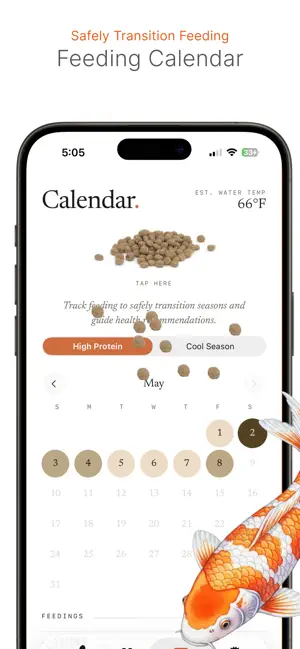 Koi Cal Pond Care + Health AI screenshot 4
