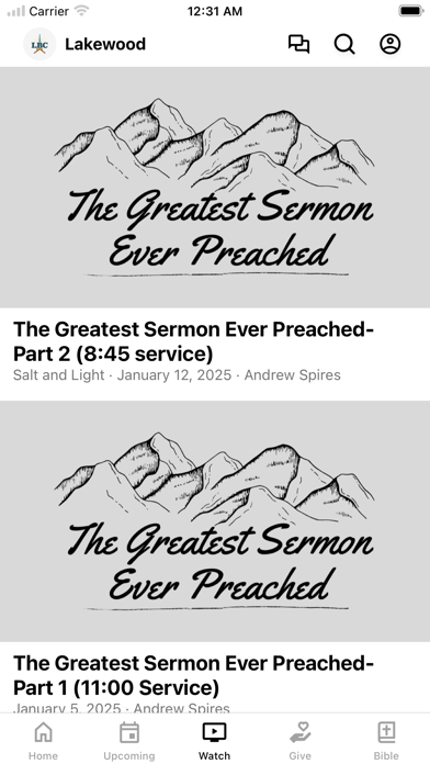 Lakewood Baptist Church PC iPhone screenshot 3 - Education app