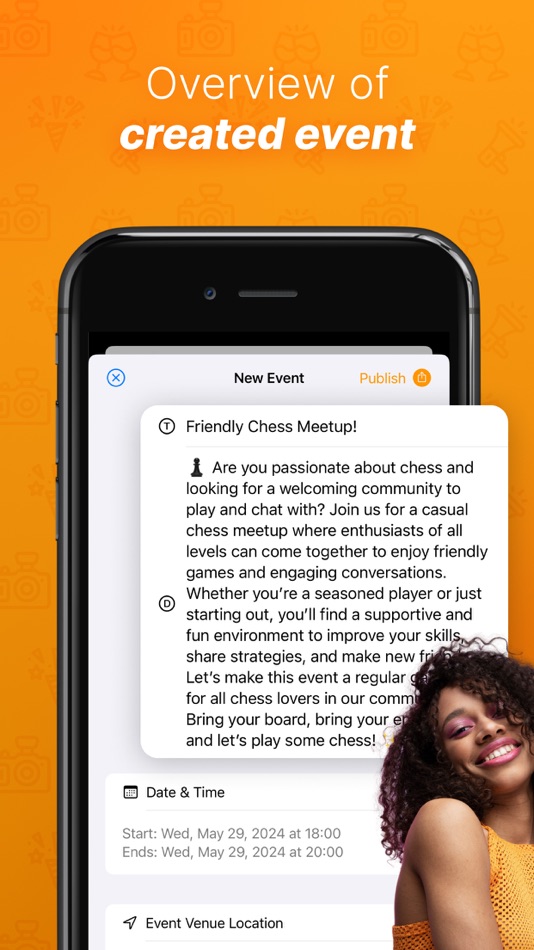 #6. Fevent: Plan & Join Events (iOS) Podle: Taoufik Jabbari