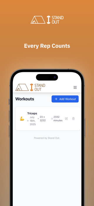 StandOut GYM Screenshot 1 of 3