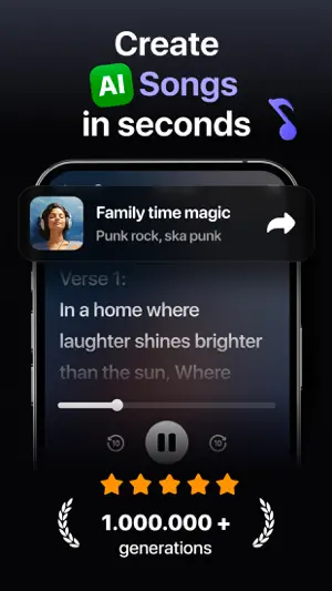 AI Song Music Generator: Muzio screenshot 1