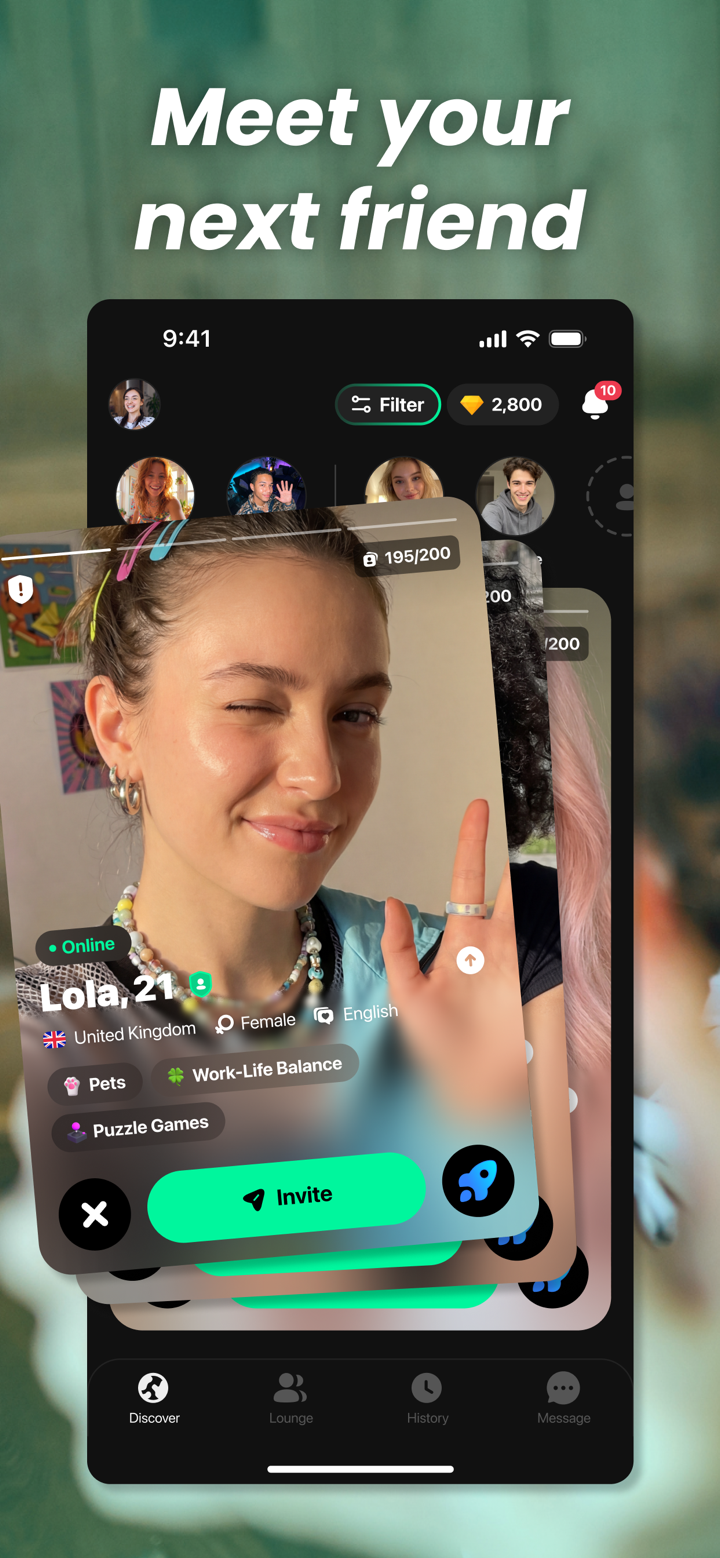 Azar: Chat, Meet Friends screenshot 1